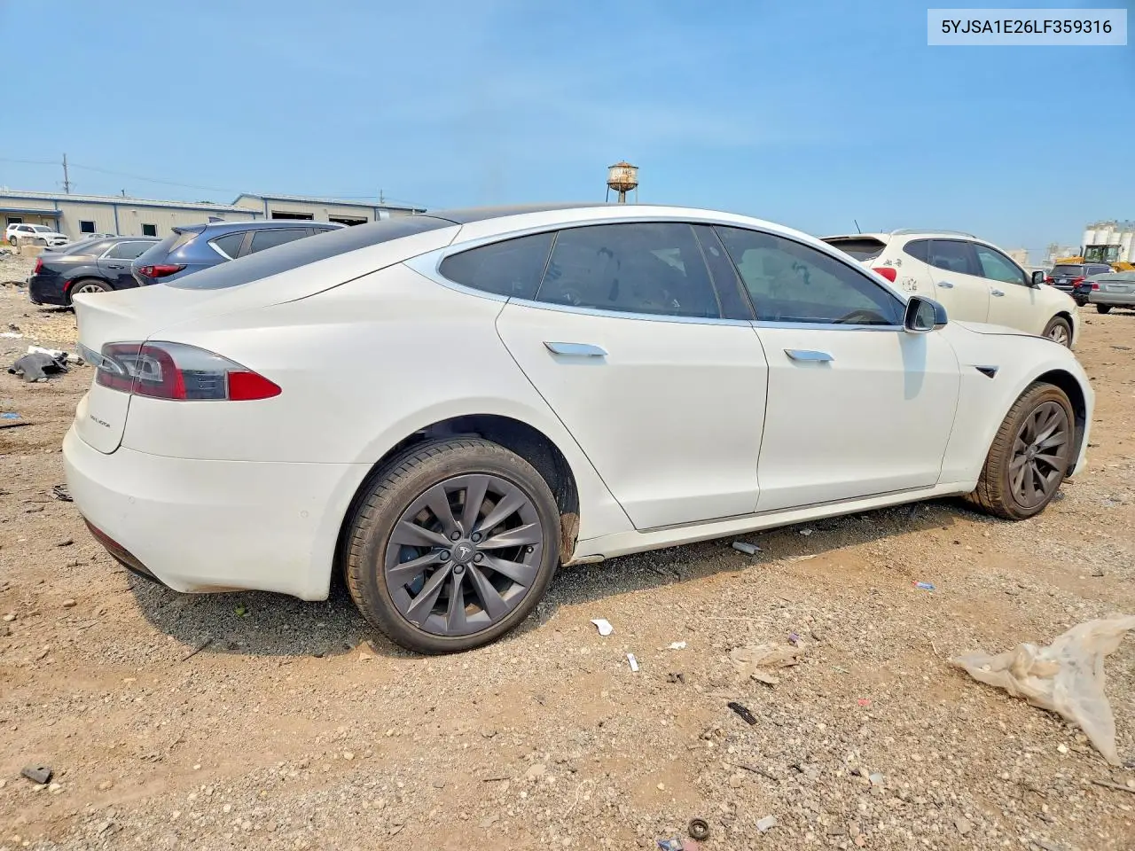 2020 Tesla Model S VIN: 5YJSA1E26LF359316 Lot: 60639506