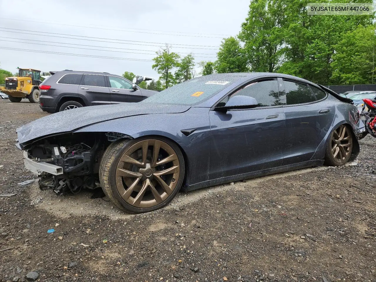 2021 Tesla Model S VIN: 5YJSA1E65MF447066 Lot: 51102466