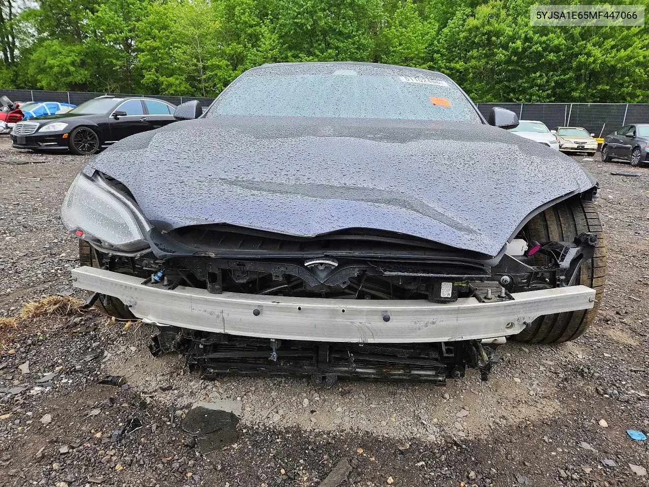 2021 Tesla Model S VIN: 5YJSA1E65MF447066 Lot: 51102466