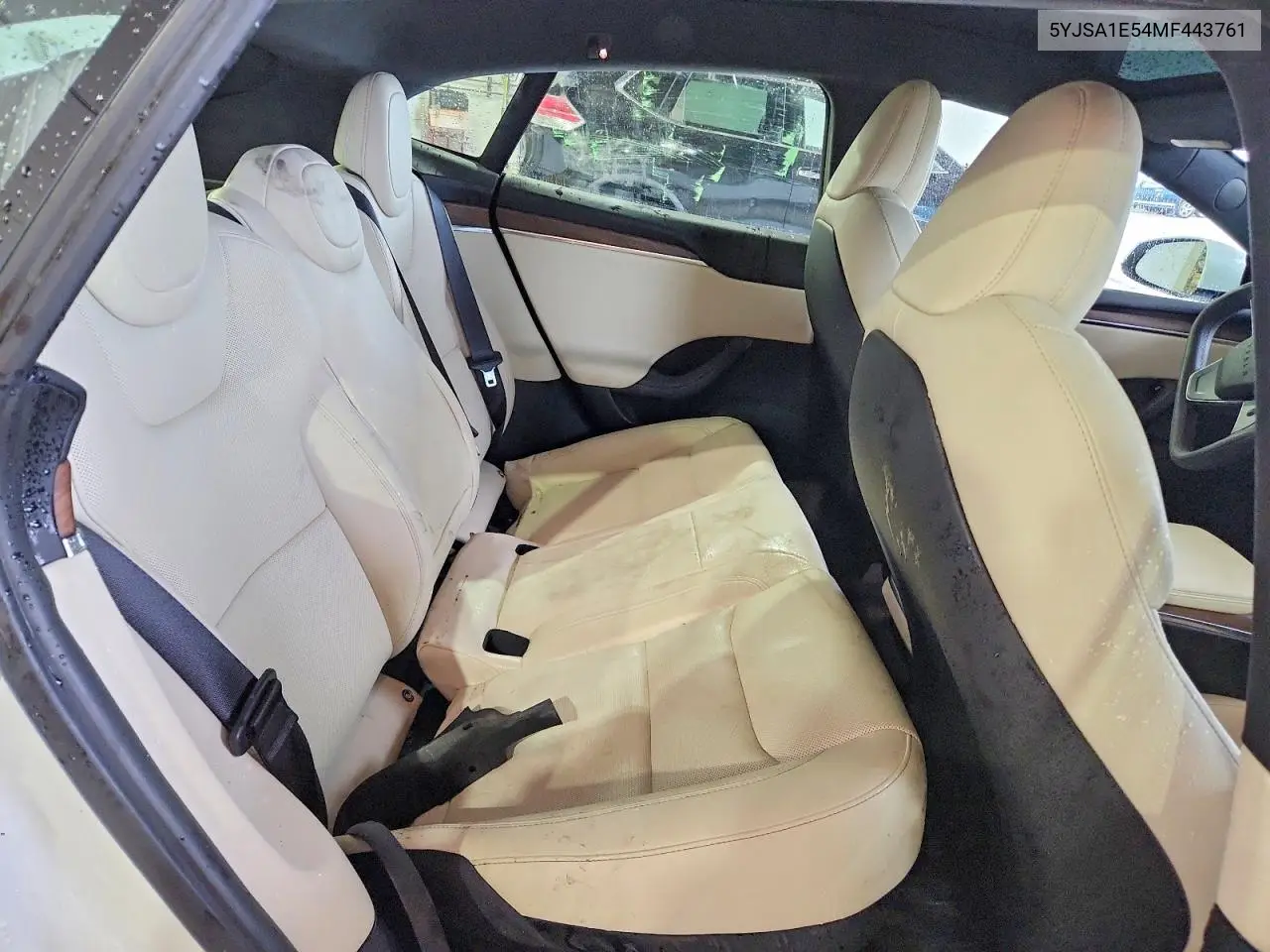 2021 Tesla Model S VIN: 5YJSA1E54MF443761 Lot: 56642116