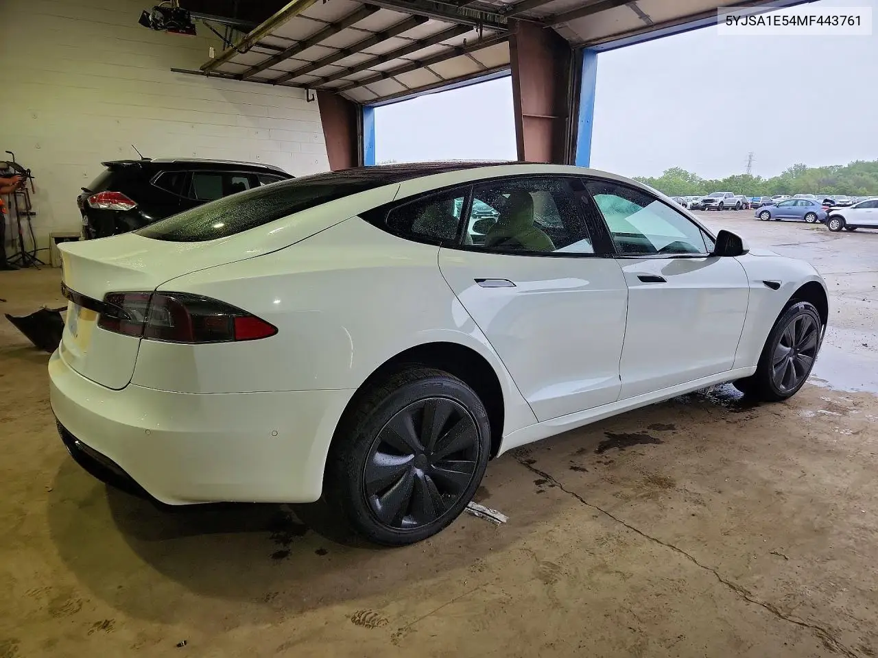 2021 Tesla Model S VIN: 5YJSA1E54MF443761 Lot: 56642116