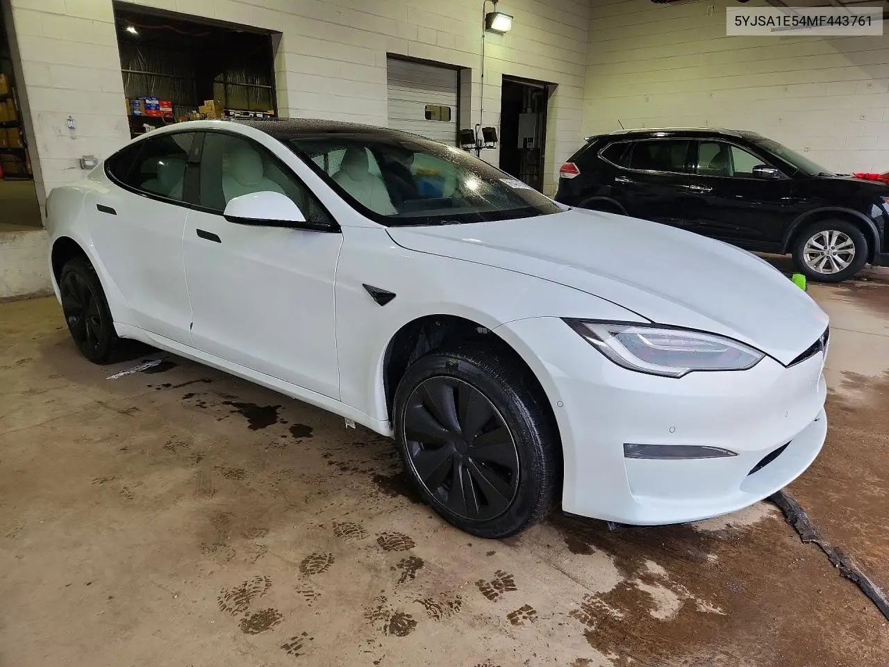 2021 Tesla Model S VIN: 5YJSA1E54MF443761 Lot: 56642116