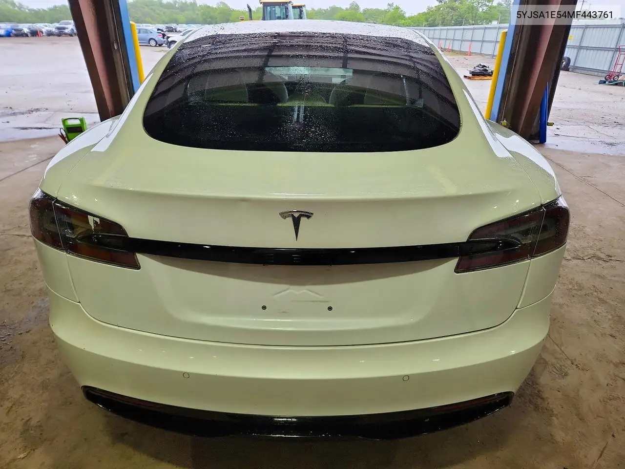 2021 Tesla Model S VIN: 5YJSA1E54MF443761 Lot: 56642116