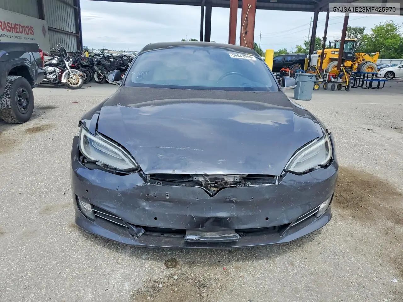 2021 Tesla Model S VIN: 5YJSA1E23MF425970 Lot: 56649046