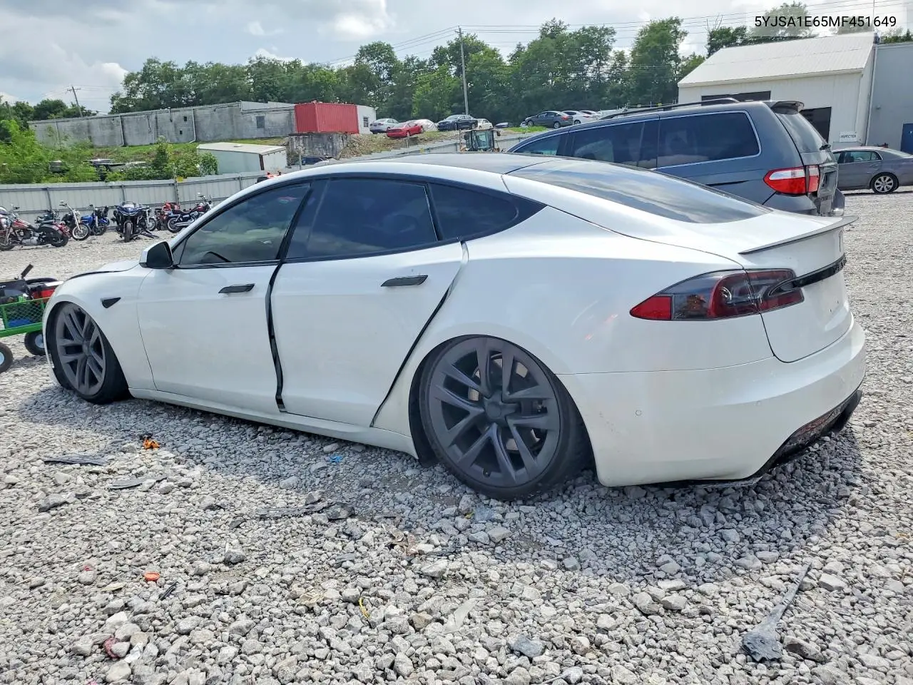 2021 Tesla Model S VIN: 5YJSA1E65MF451649 Lot: 59887786