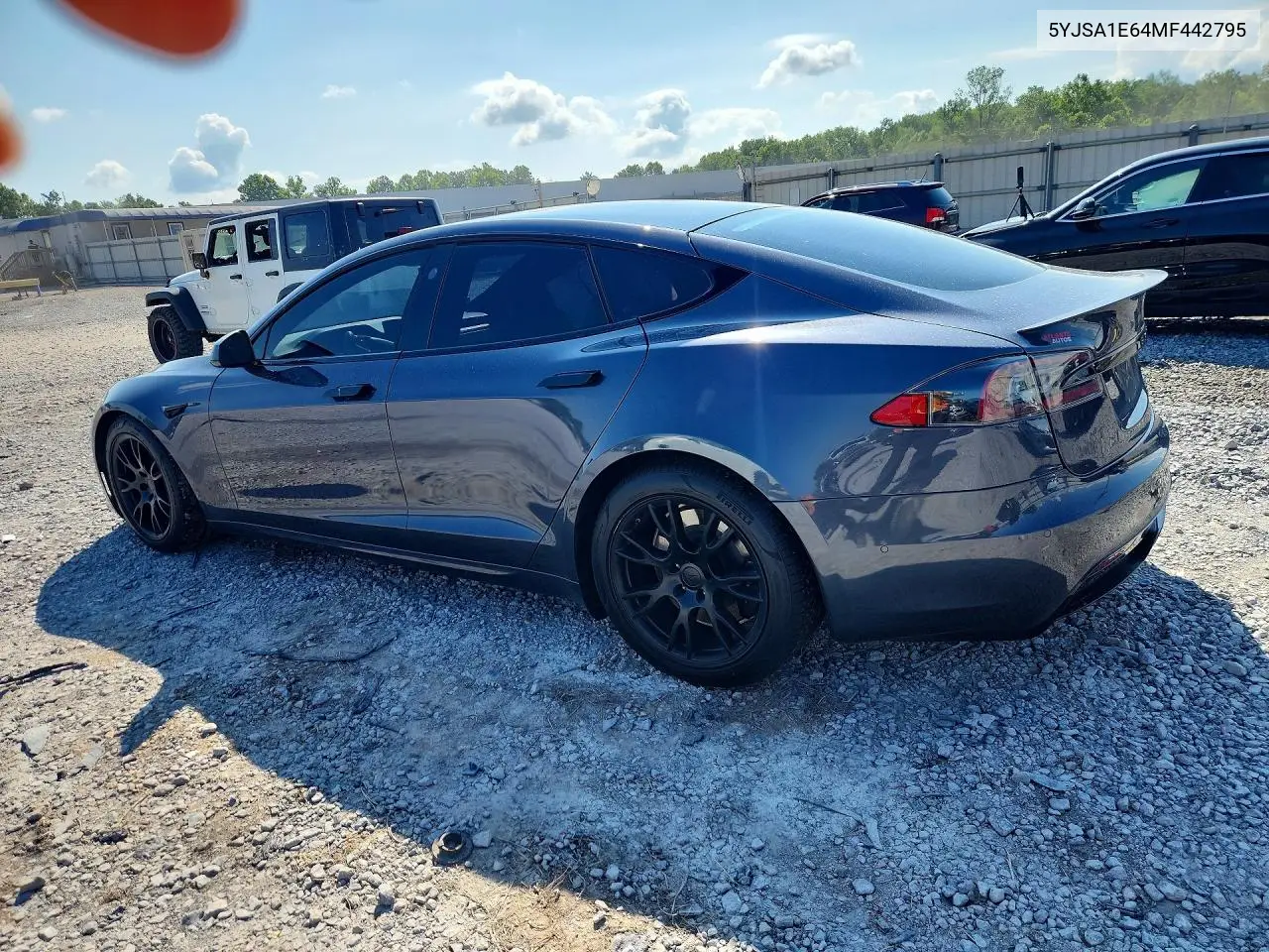 2021 Tesla Model S VIN: 5YJSA1E64MF442795 Lot: 59898076