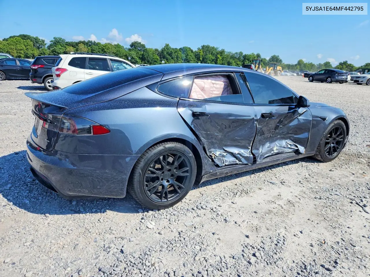 2021 Tesla Model S VIN: 5YJSA1E64MF442795 Lot: 59898076