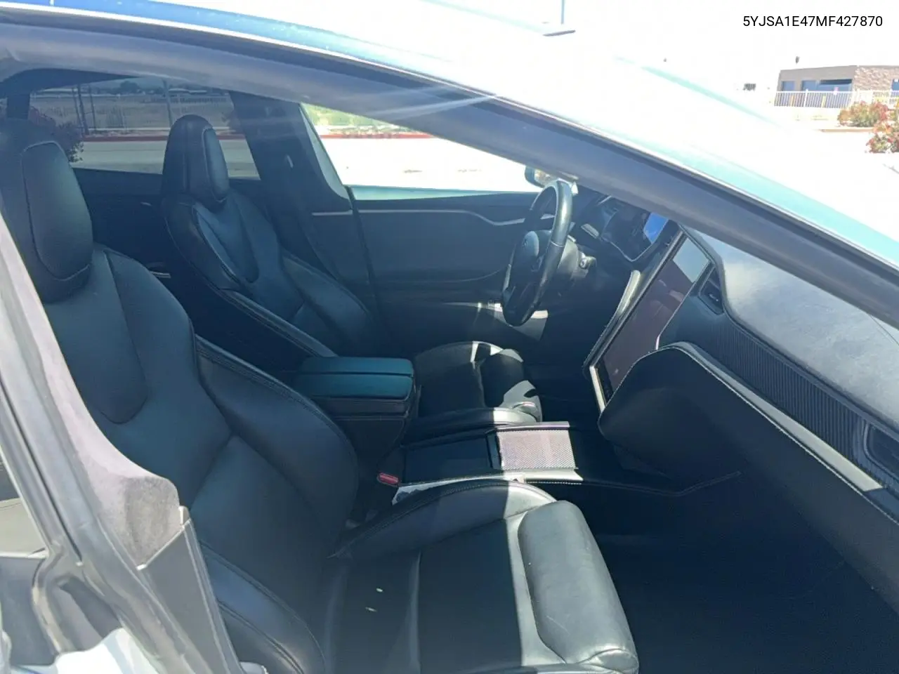 2021 Tesla Model S VIN: 5YJSA1E47MF427870 Lot: 60093726