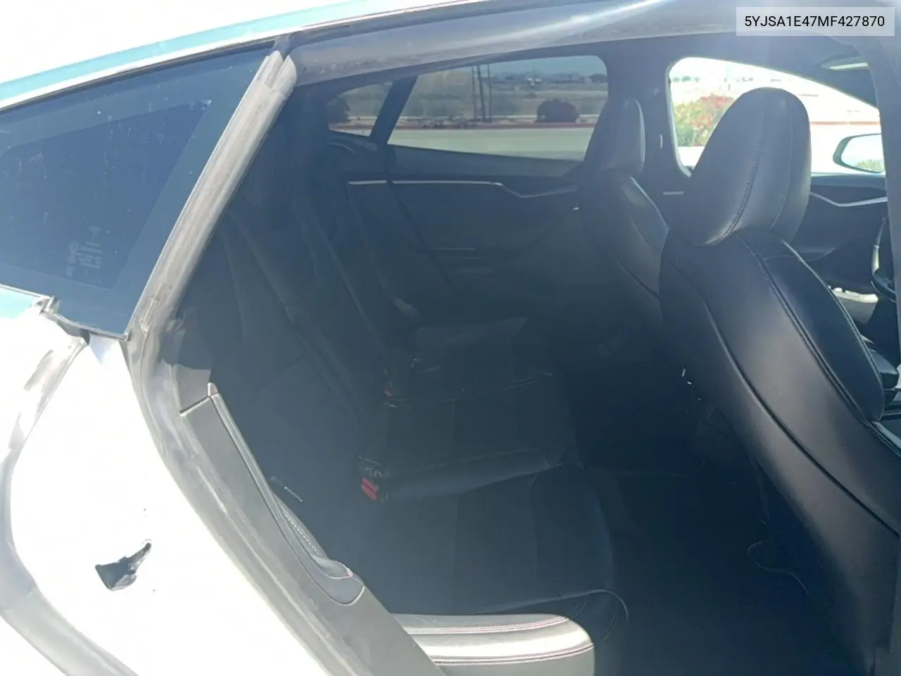 2021 Tesla Model S VIN: 5YJSA1E47MF427870 Lot: 60093726