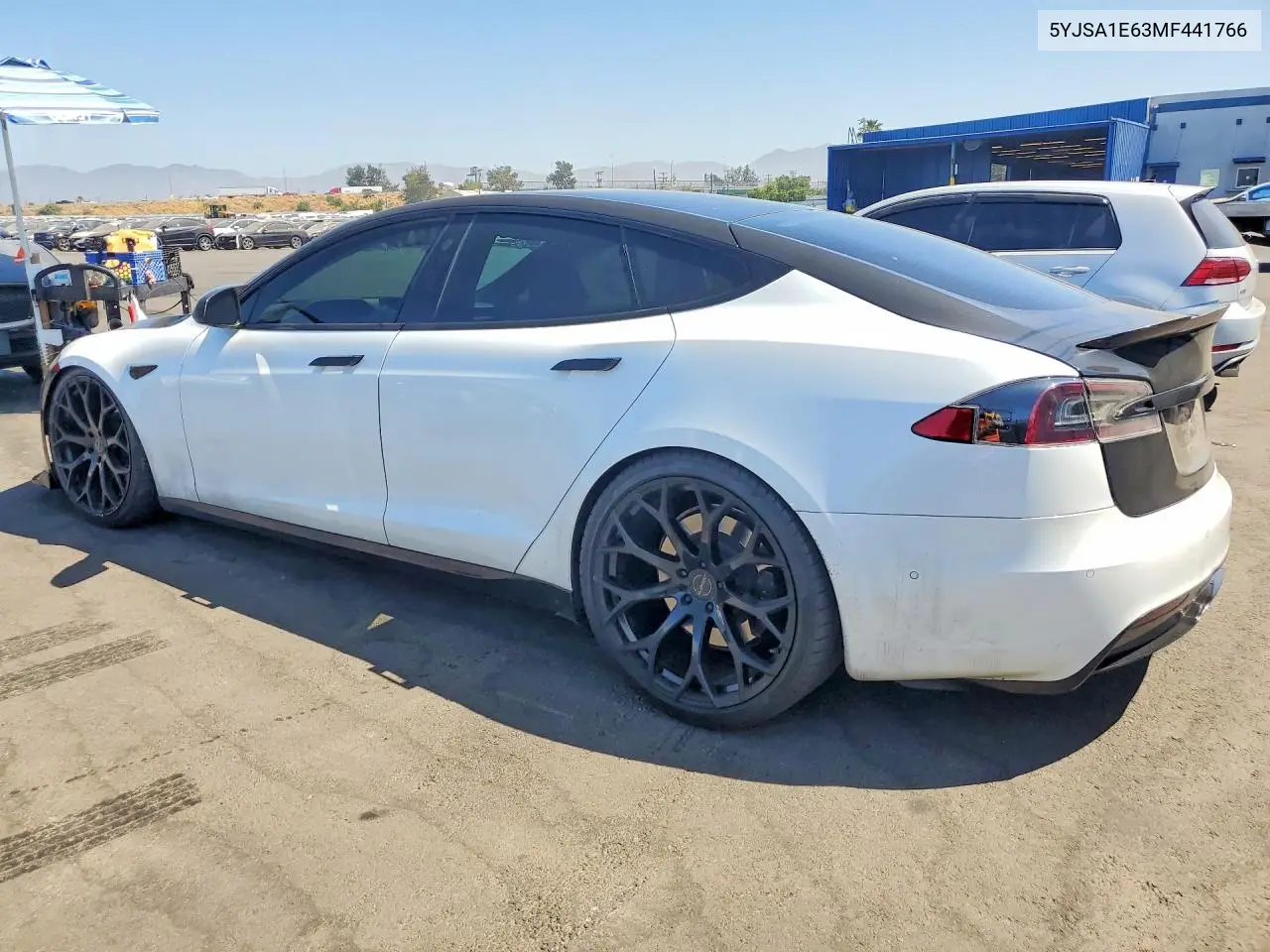 2021 Tesla Model S VIN: 5YJSA1E63MF441766 Lot: 60520896