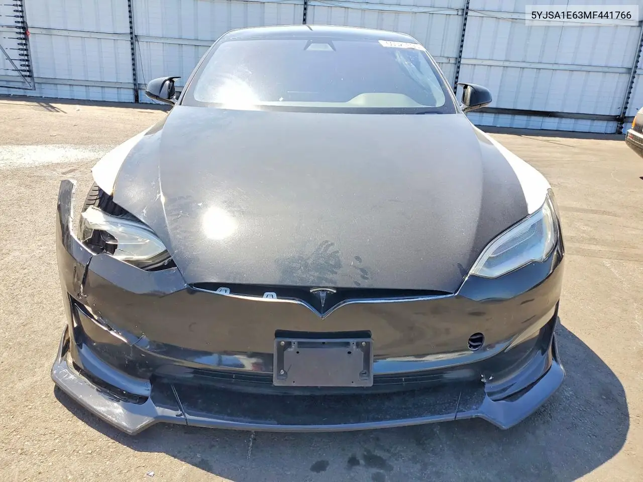 2021 Tesla Model S VIN: 5YJSA1E63MF441766 Lot: 60520896