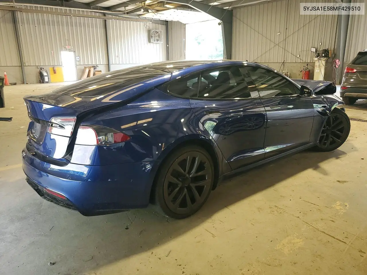 2021 Tesla Model S VIN: 5YJSA1E58MF429510 Lot: 60651836