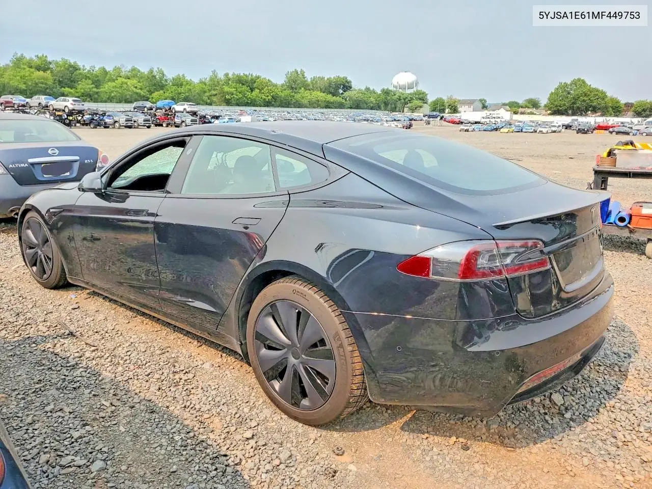 2021 Tesla Model S VIN: 5YJSA1E61MF449753 Lot: 61086646