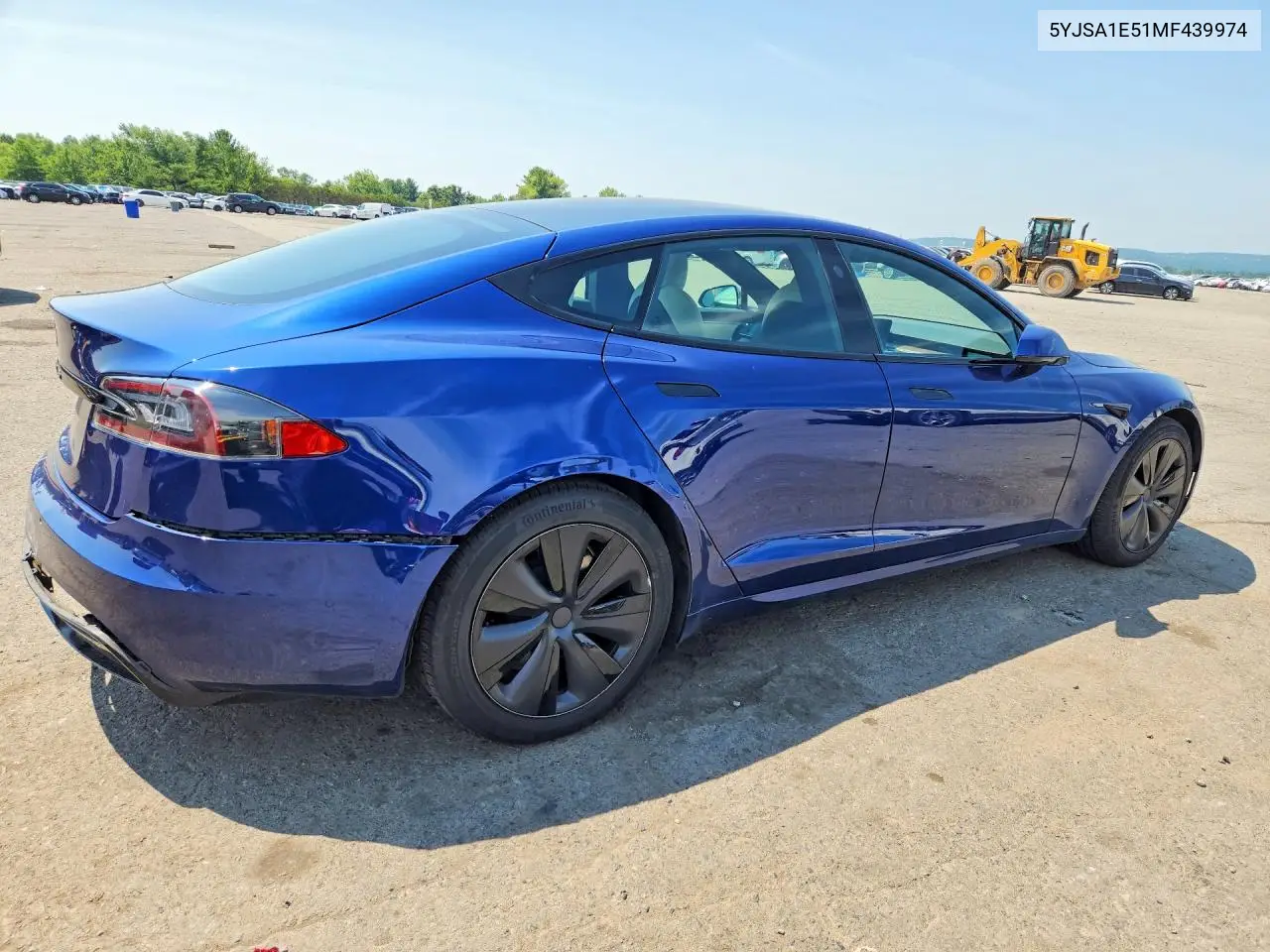 2021 Tesla Model S VIN: 5YJSA1E51MF439974 Lot: 61157086