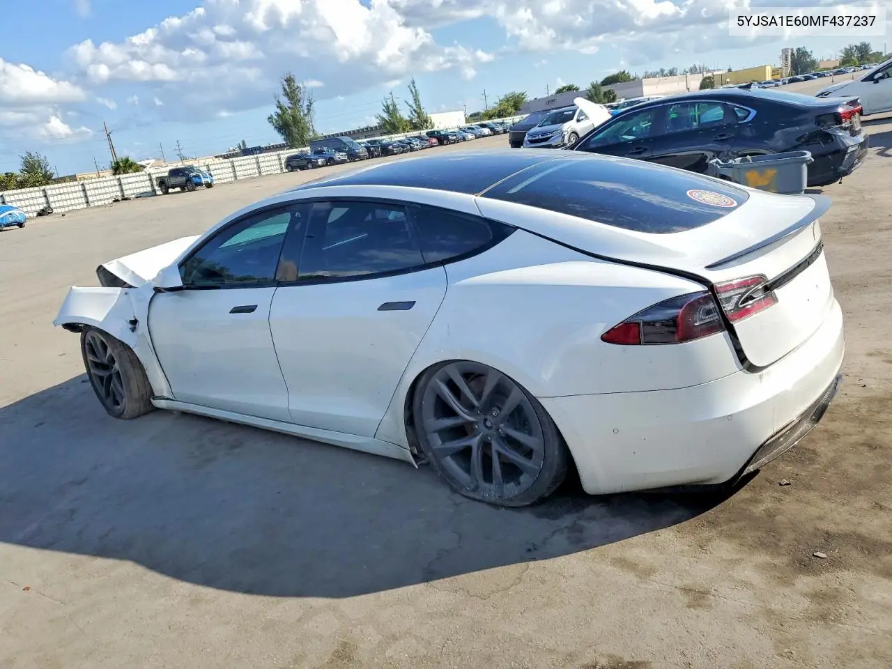 5YJSA1E60MF437237 2021 Tesla Model S