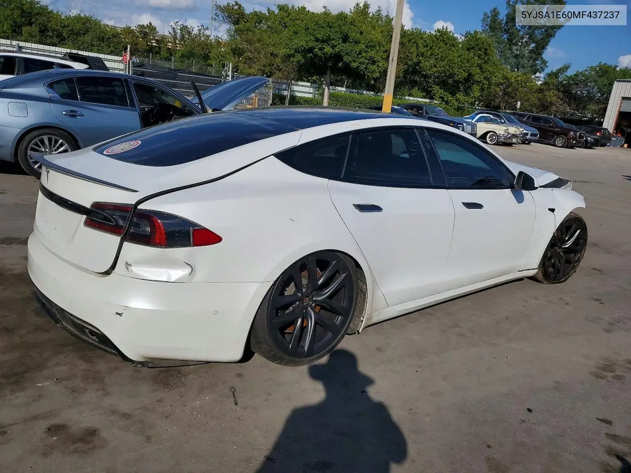 5YJSA1E60MF437237 2021 Tesla Model S