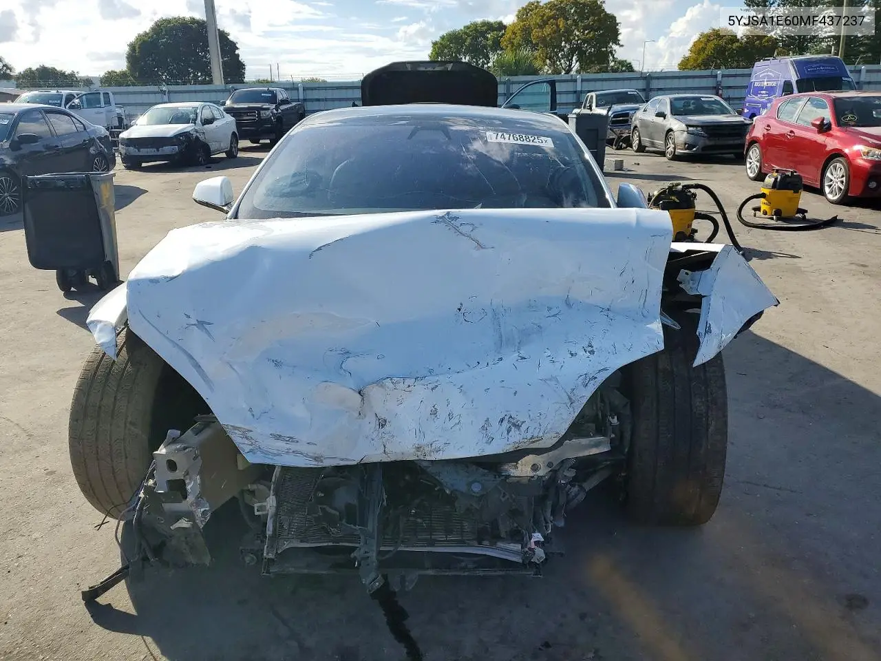 5YJSA1E60MF437237 2021 Tesla Model S