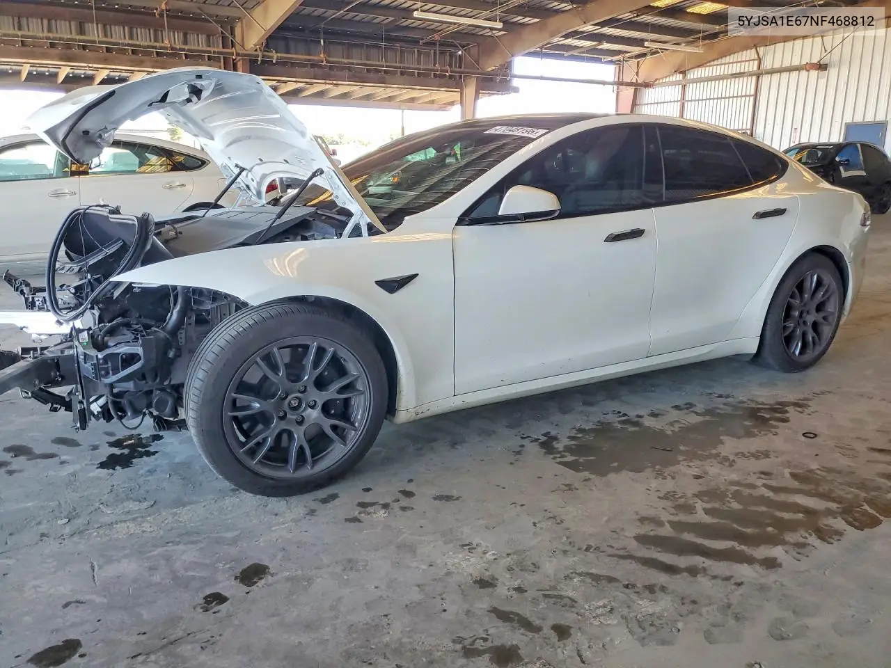 2022 Tesla Model S VIN: 5YJSA1E67NF468812 Lot: 47048196