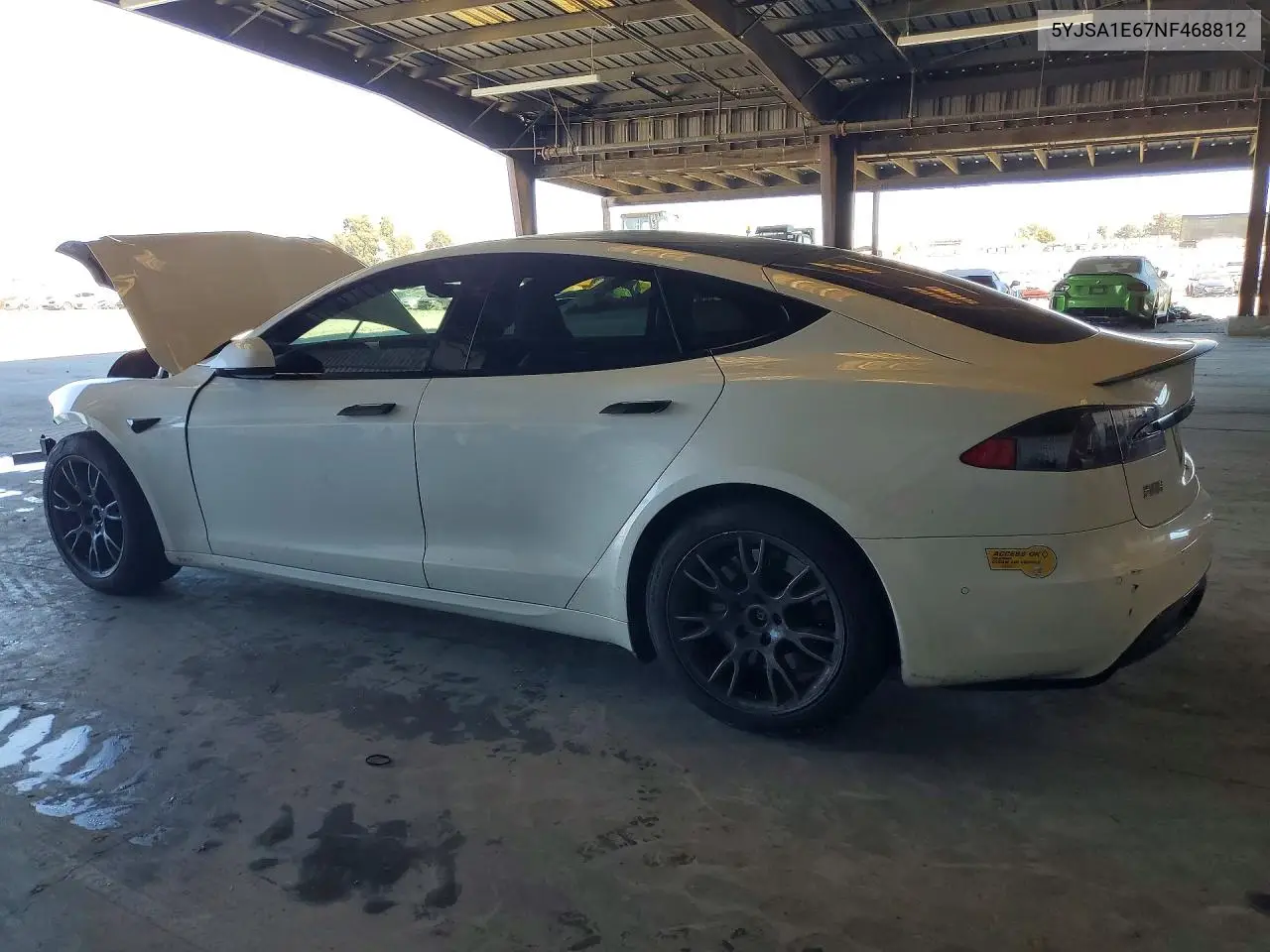 2022 Tesla Model S VIN: 5YJSA1E67NF468812 Lot: 47048196