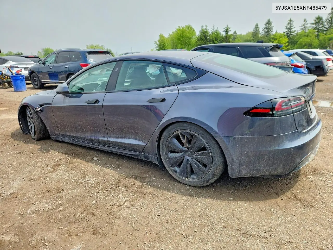 2022 Tesla Model S VIN: 5YJSA1E5XNF485479 Lot: 56254866
