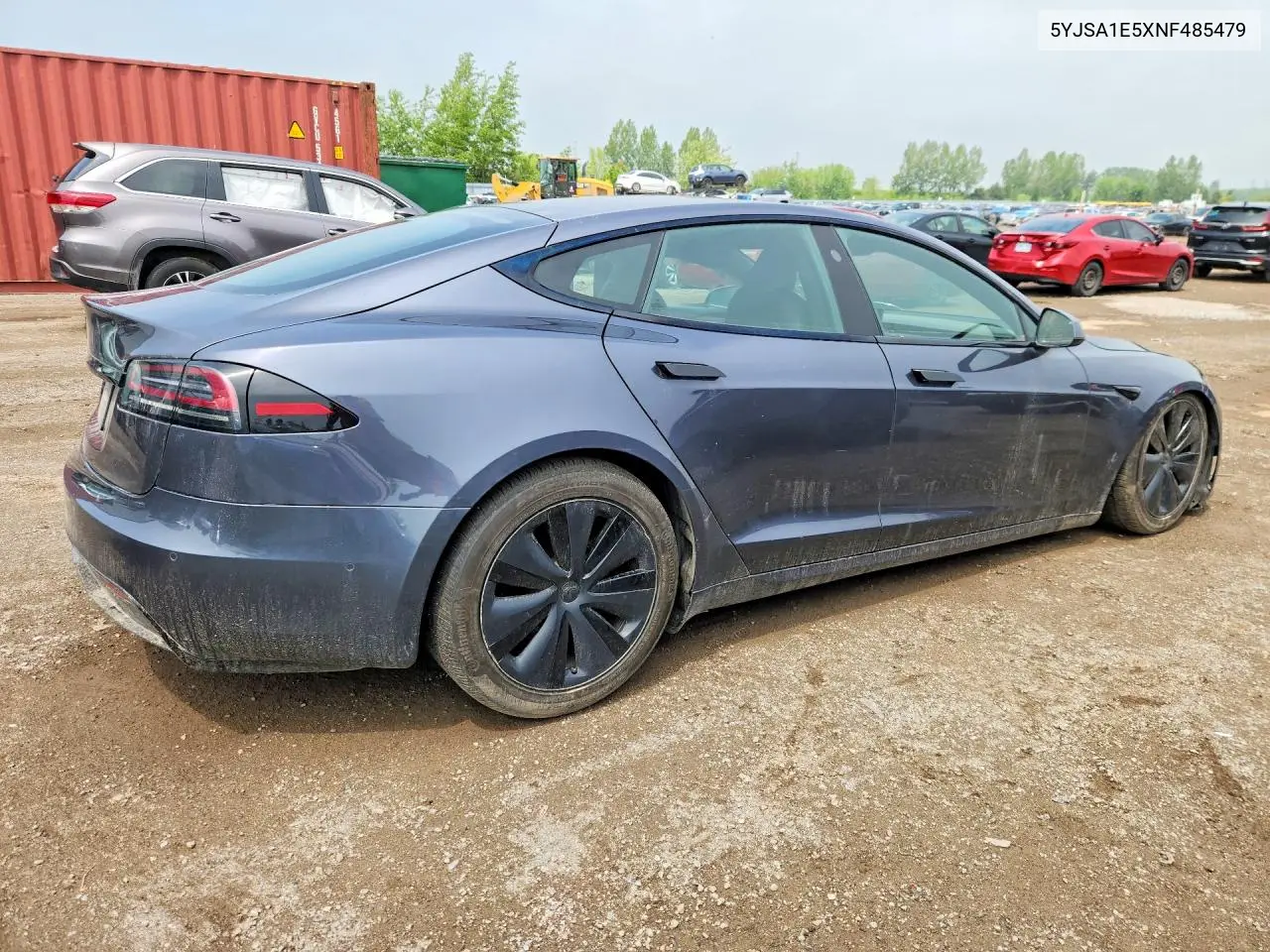 2022 Tesla Model S VIN: 5YJSA1E5XNF485479 Lot: 56254866