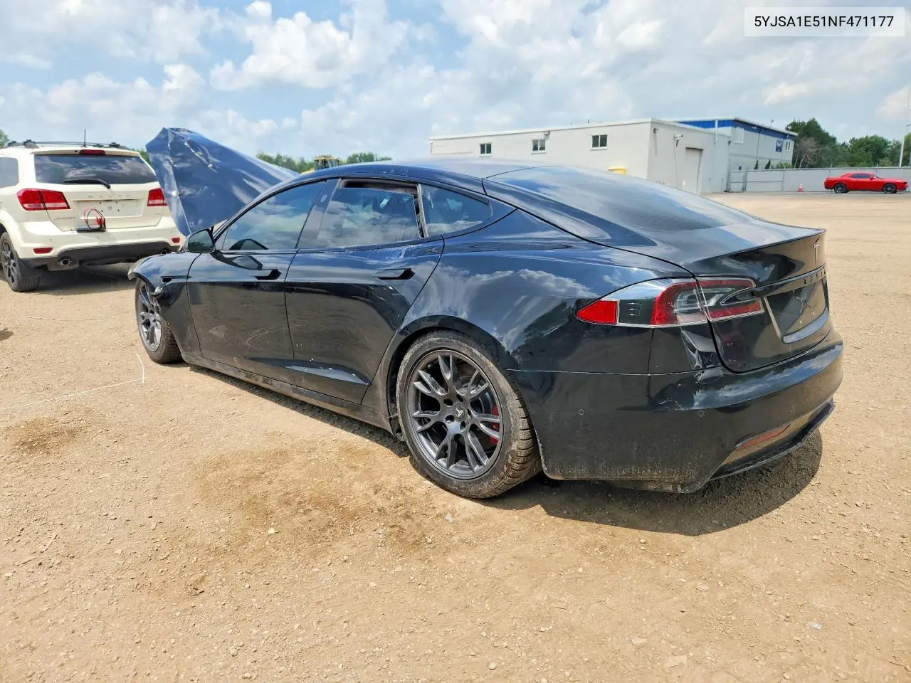 2022 Tesla Model S VIN: 5YJSA1E51NF471177 Lot: 59635176