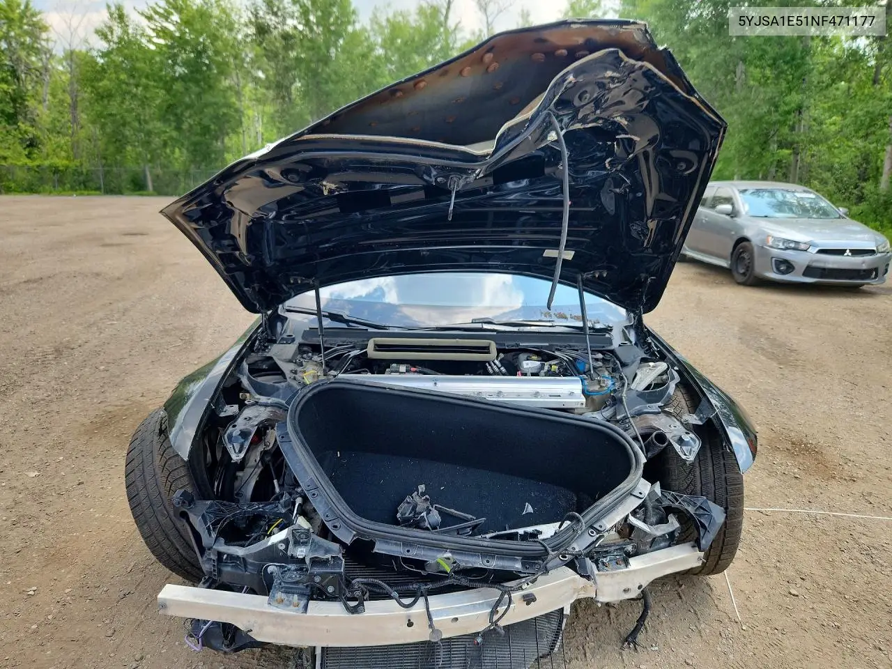 2022 Tesla Model S VIN: 5YJSA1E51NF471177 Lot: 59635176