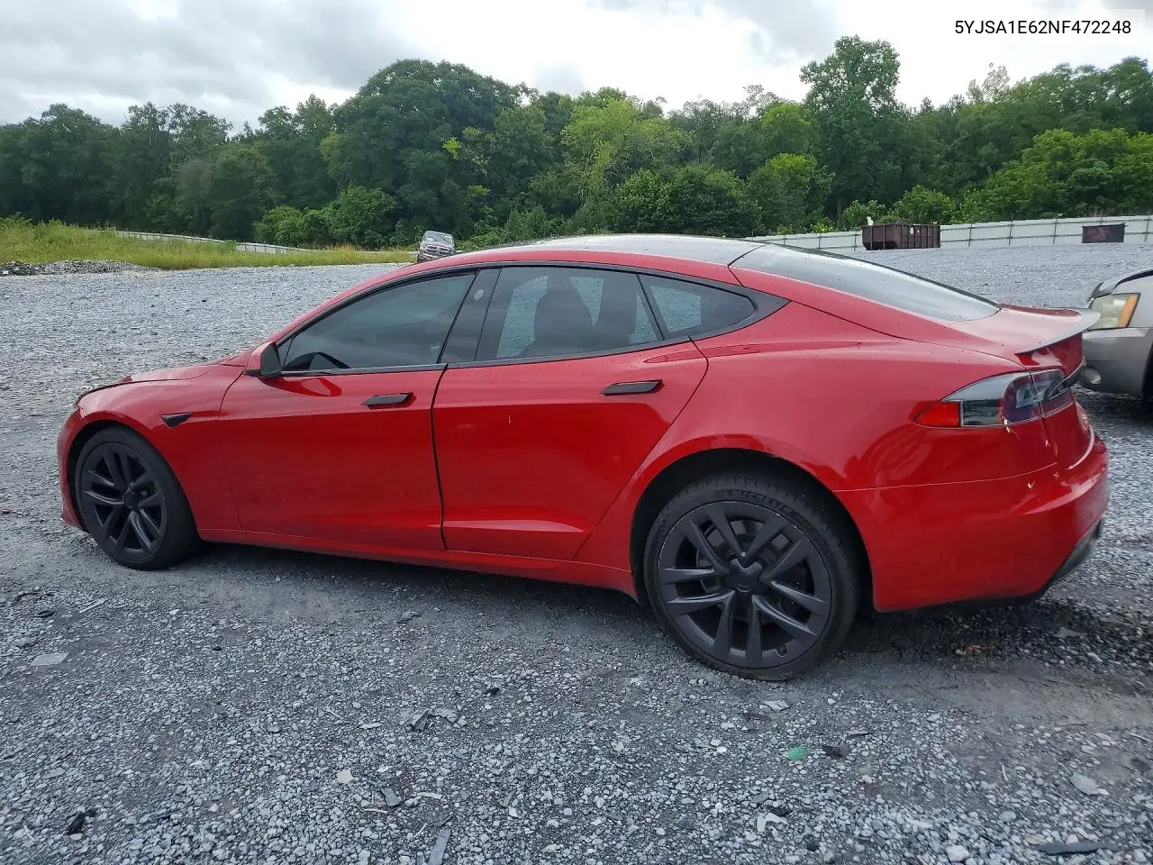 2022 Tesla Model S VIN: 5YJSA1E62NF472248 Lot: 60572006