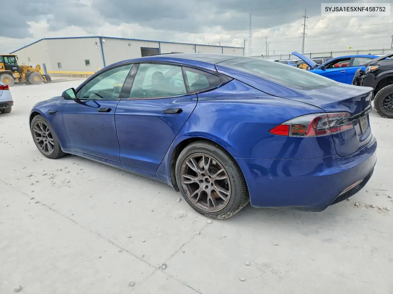 2022 Tesla Model S VIN: 5YJSA1E5XNF458752 Lot: 61301026
