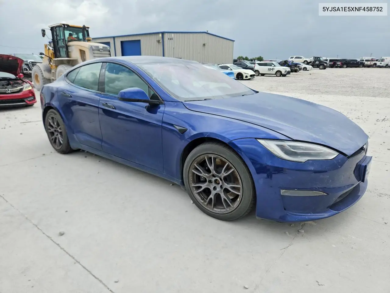 2022 Tesla Model S VIN: 5YJSA1E5XNF458752 Lot: 61301026