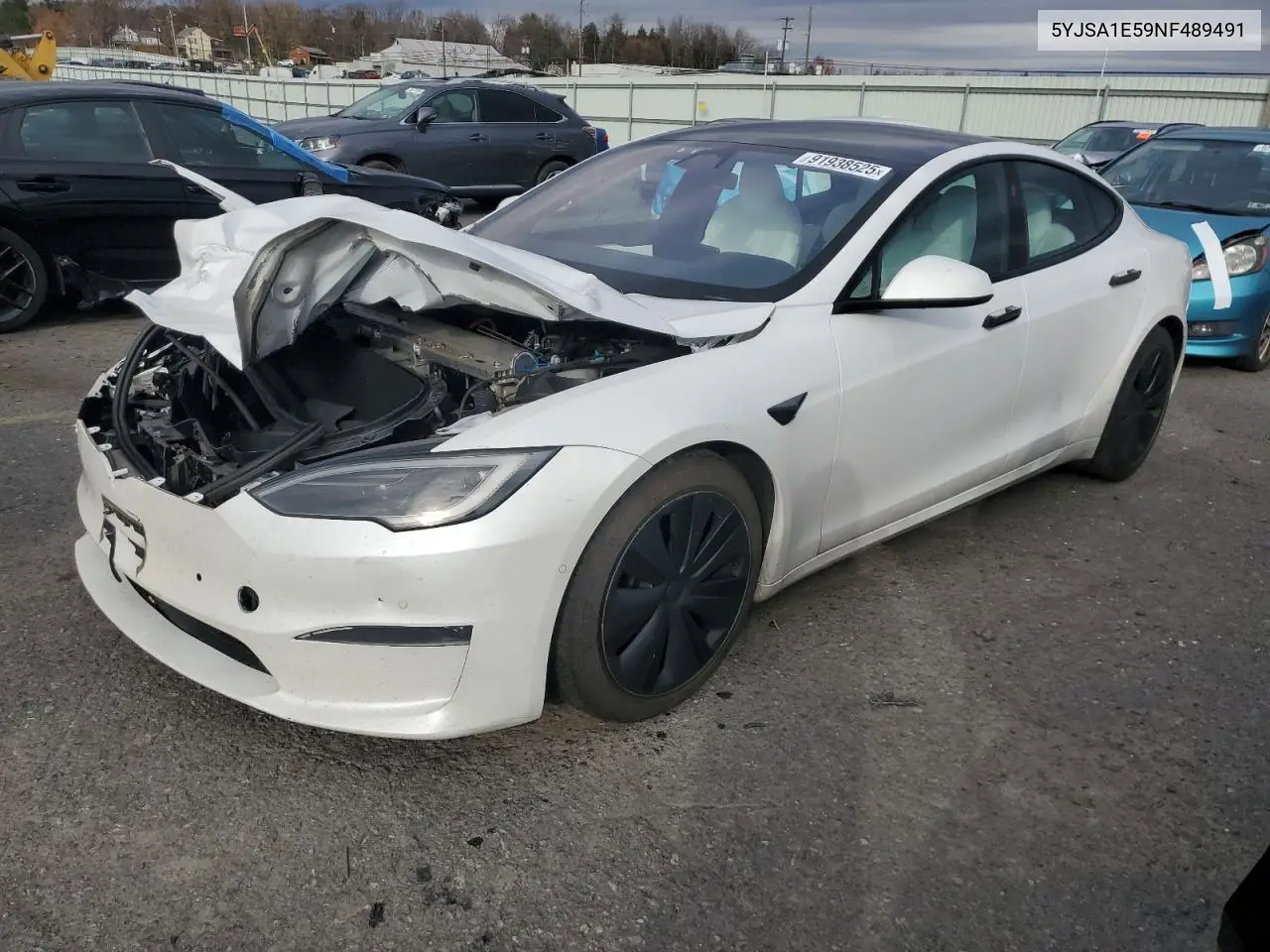 5YJSA1E59NF489491 2022 Tesla Model S