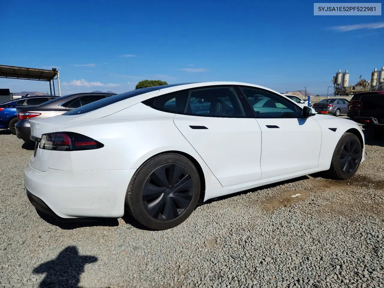 2023 Tesla Model S VIN: 5YJSA1E52PF522981 Lot: 56997216
