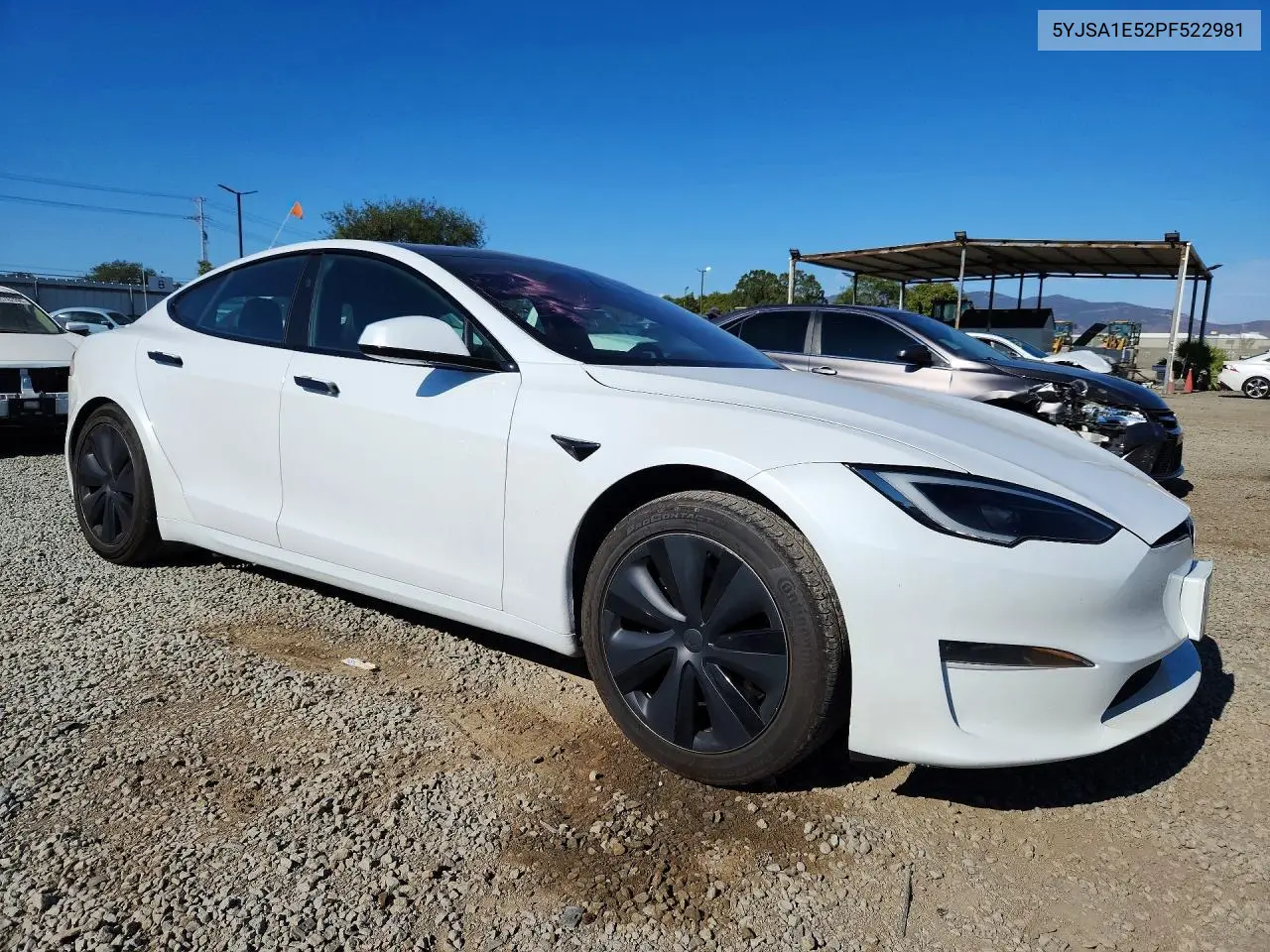 2023 Tesla Model S VIN: 5YJSA1E52PF522981 Lot: 56997216