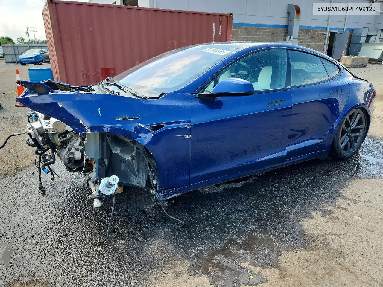 2023 Tesla Model S VIN: 5YJSA1E68PF499120 Lot: 57398896
