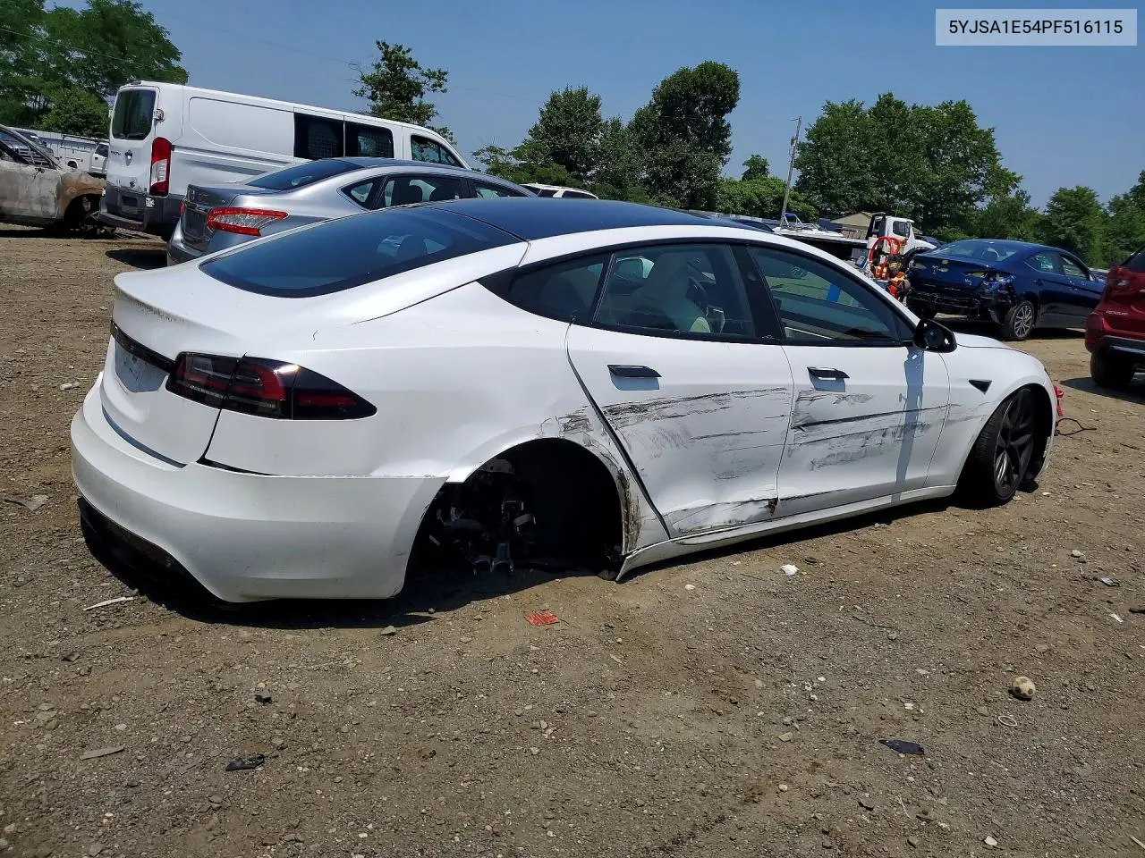 2023 Tesla Model S VIN: 5YJSA1E54PF516115 Lot: 59117756