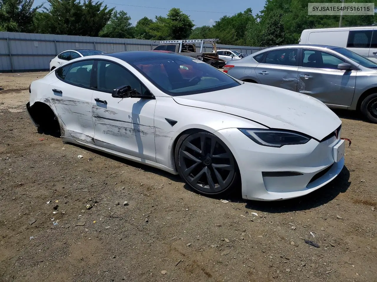 2023 Tesla Model S VIN: 5YJSA1E54PF516115 Lot: 59117756