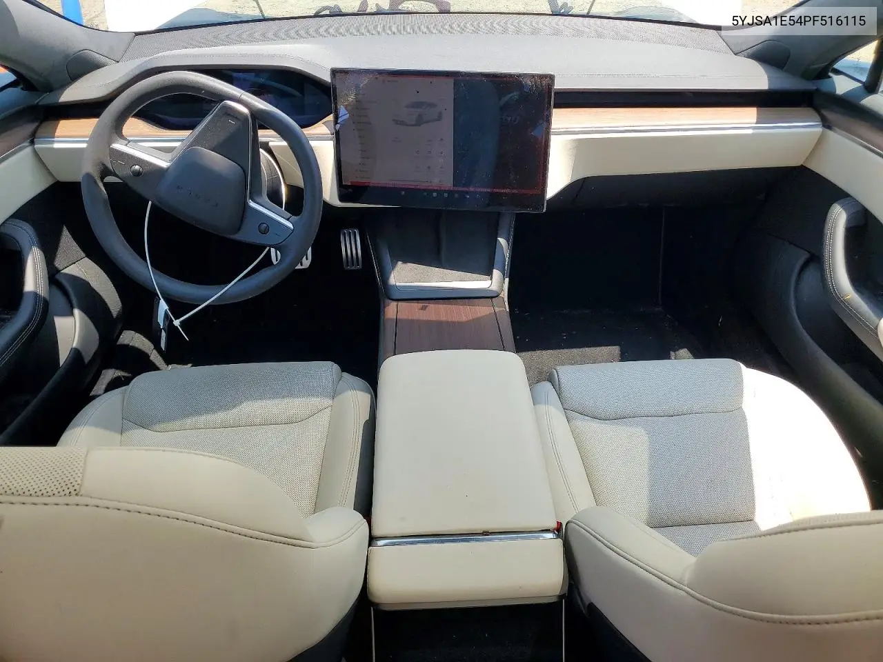 2023 Tesla Model S VIN: 5YJSA1E54PF516115 Lot: 59117756