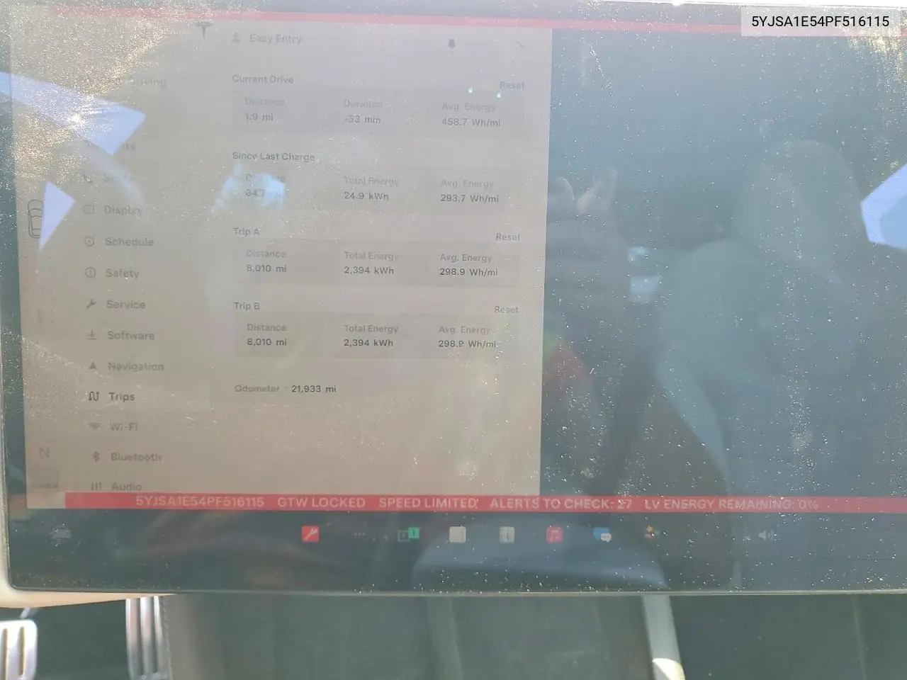 2023 Tesla Model S VIN: 5YJSA1E54PF516115 Lot: 59117756