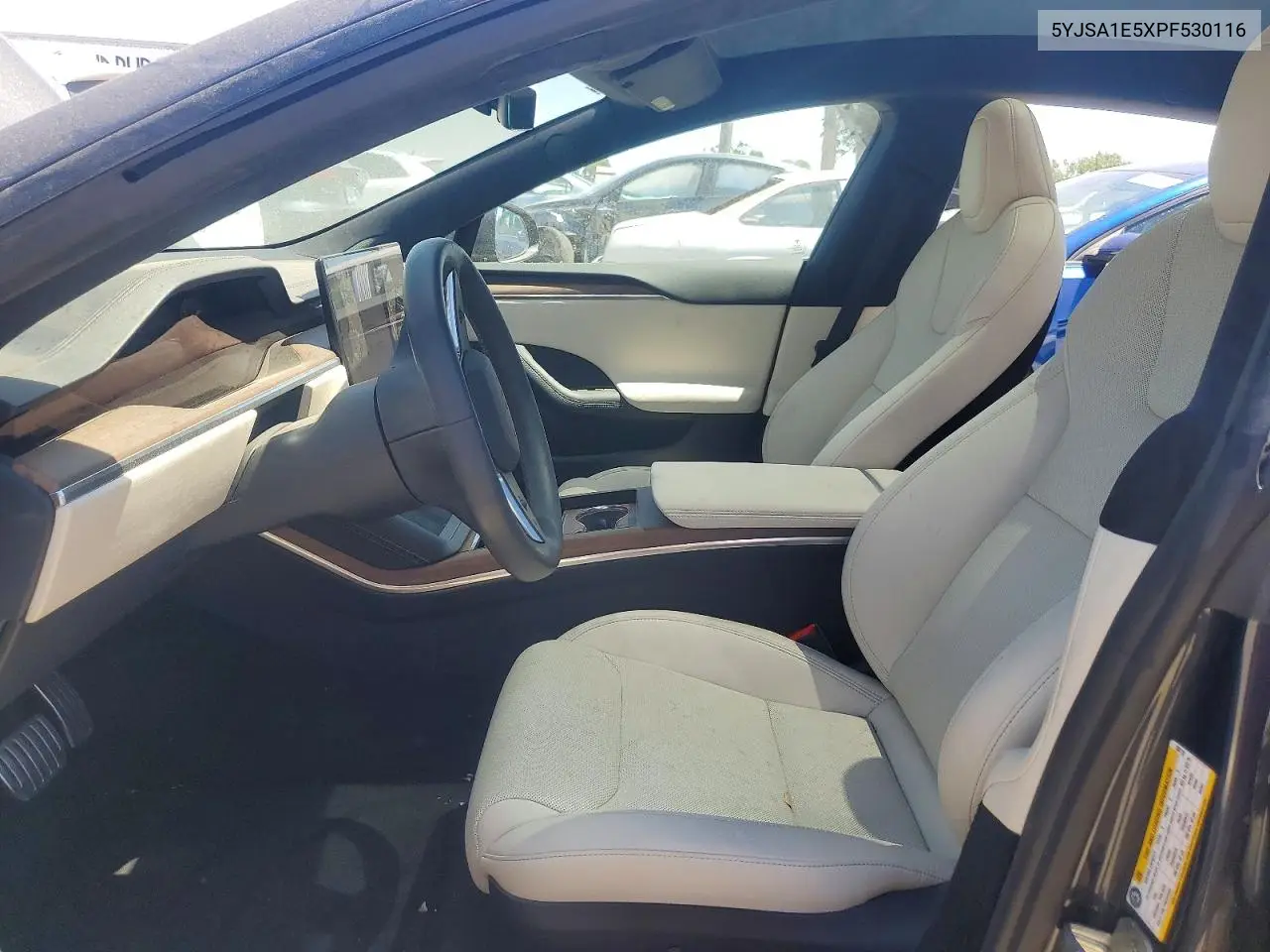 2023 Tesla Model S VIN: 5YJSA1E5XPF530116 Lot: 59773986