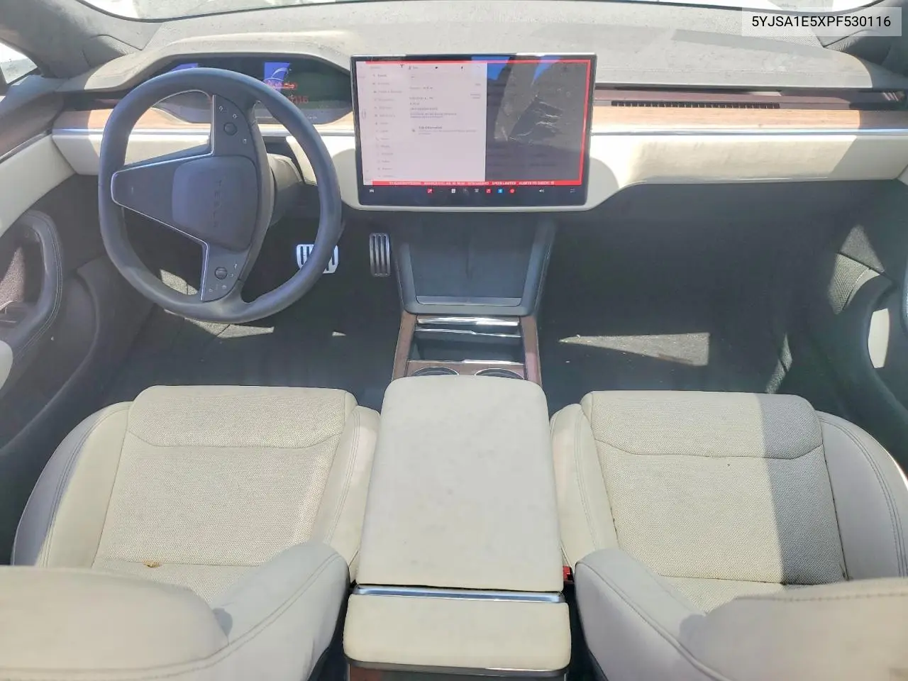 2023 Tesla Model S VIN: 5YJSA1E5XPF530116 Lot: 59773986