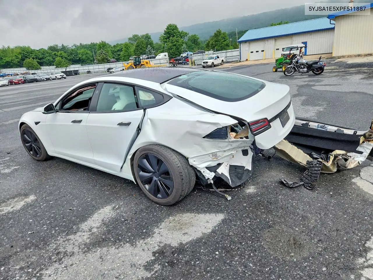 2023 Tesla Model S VIN: 5YJSA1E5XPF511887 Lot: 60561986