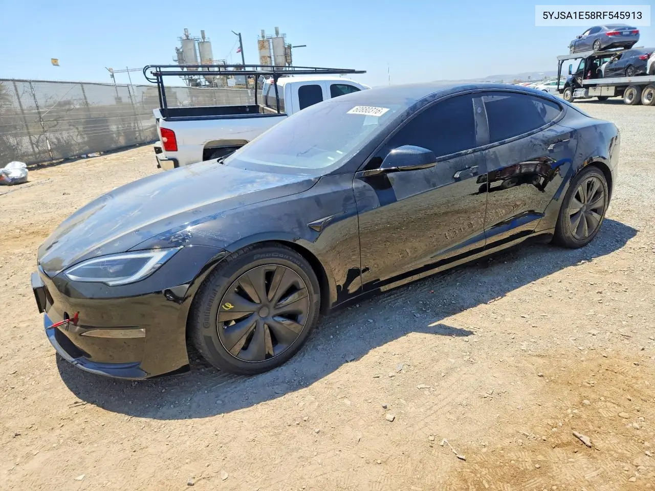 2024 Tesla Model S VIN: 5YJSA1E58RF545913 Lot: 60880316