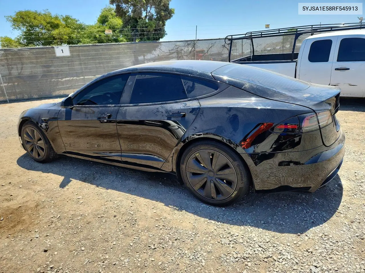 2024 Tesla Model S VIN: 5YJSA1E58RF545913 Lot: 60880316
