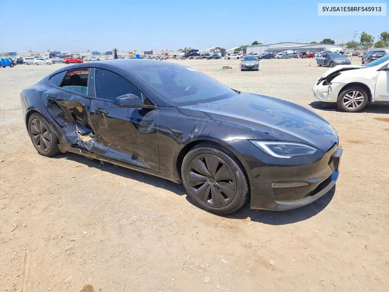 2024 Tesla Model S VIN: 5YJSA1E58RF545913 Lot: 60880316