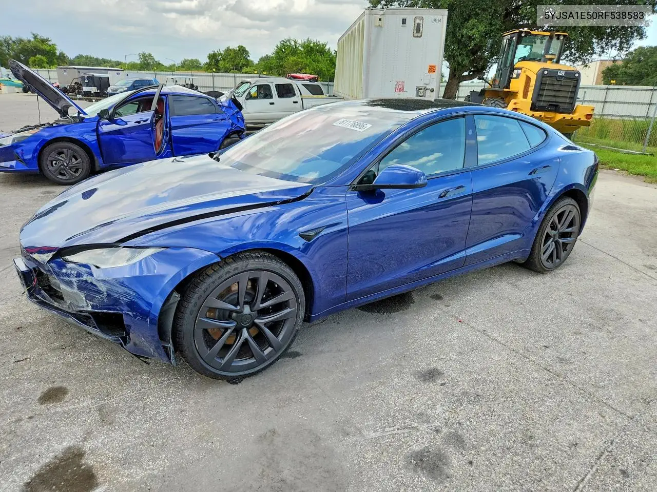 2024 Tesla Model S VIN: 5YJSA1E50RF538583 Lot: 61176896