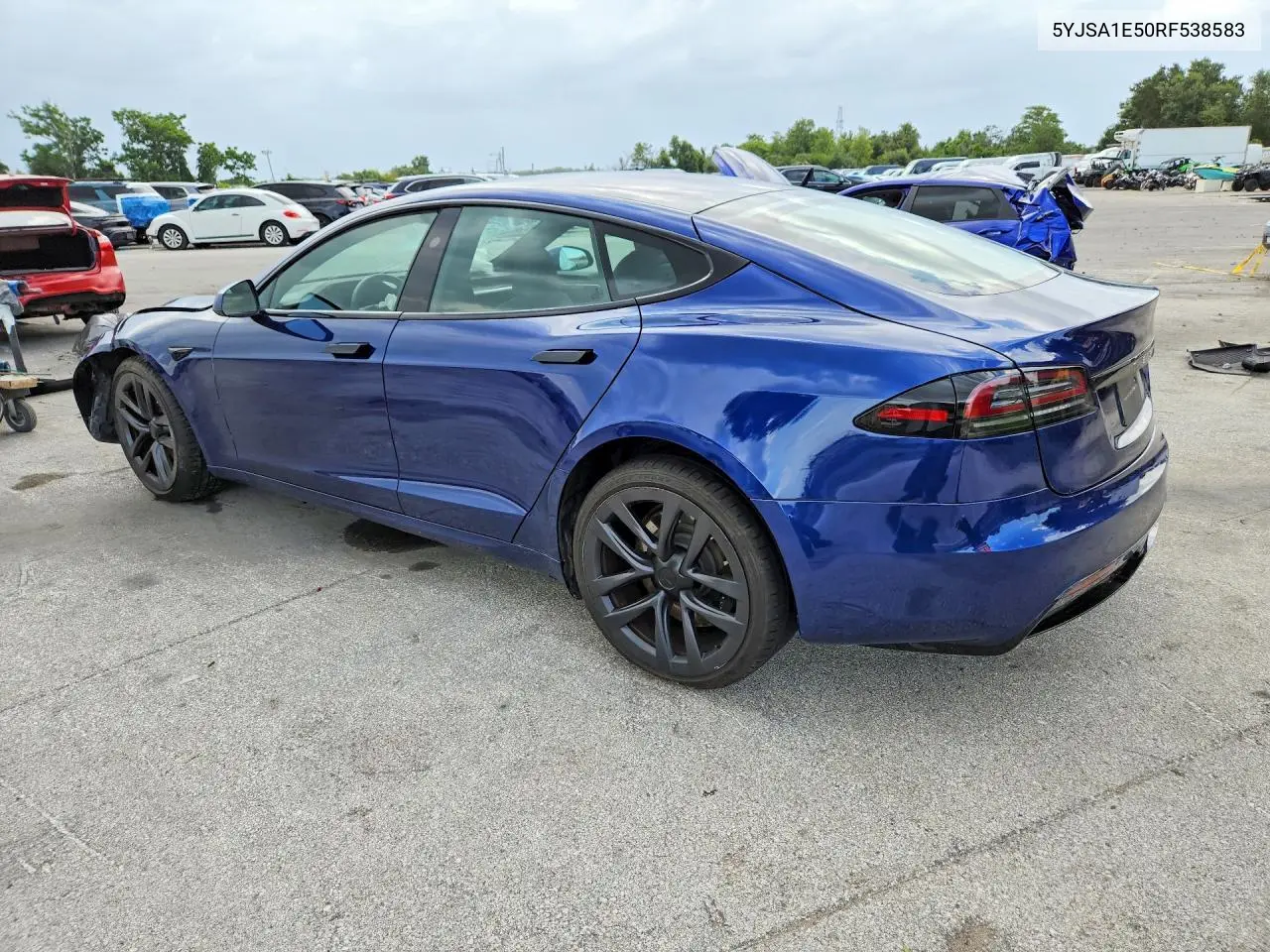 2024 Tesla Model S VIN: 5YJSA1E50RF538583 Lot: 61176896