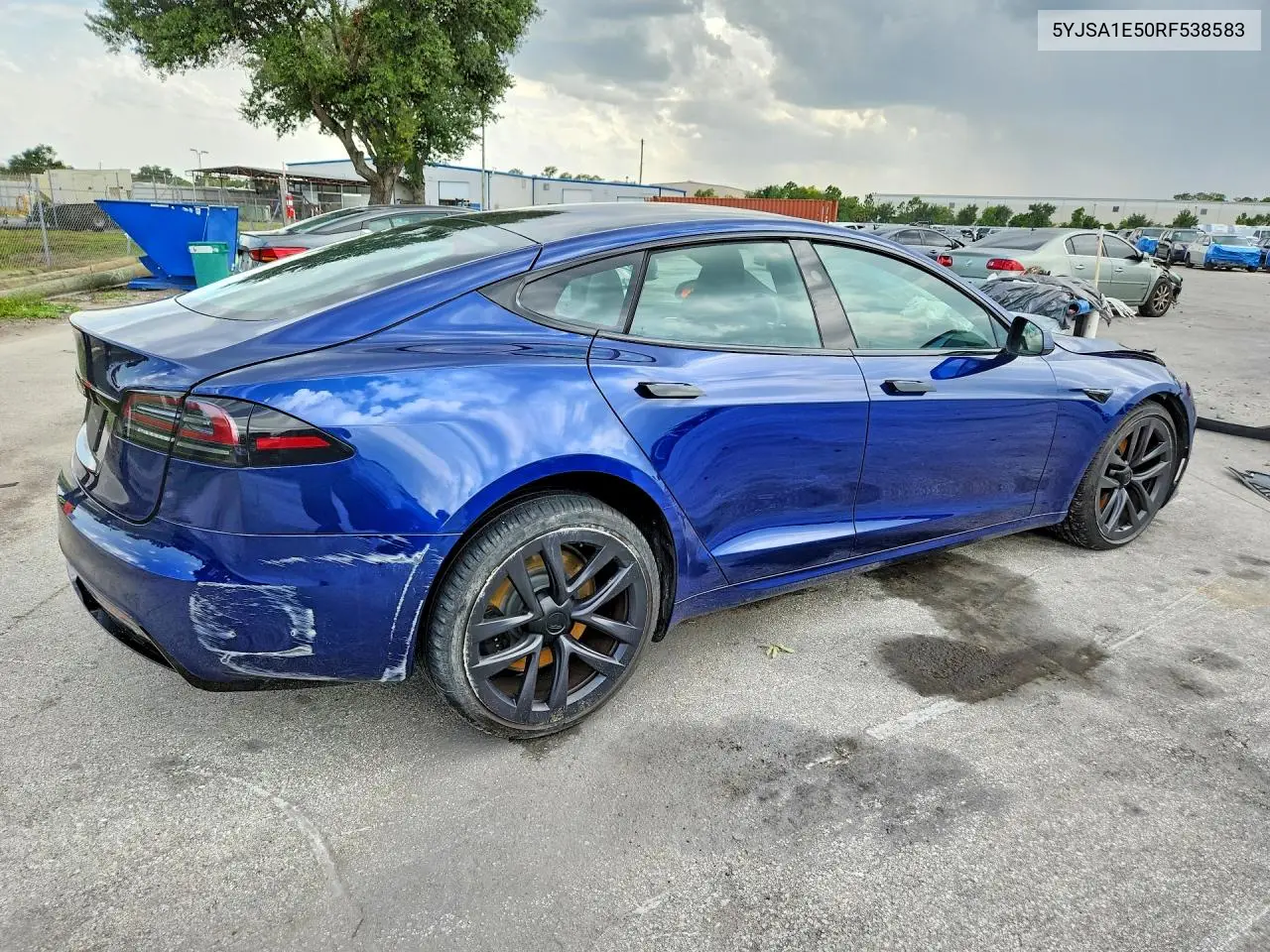 2024 Tesla Model S VIN: 5YJSA1E50RF538583 Lot: 61176896