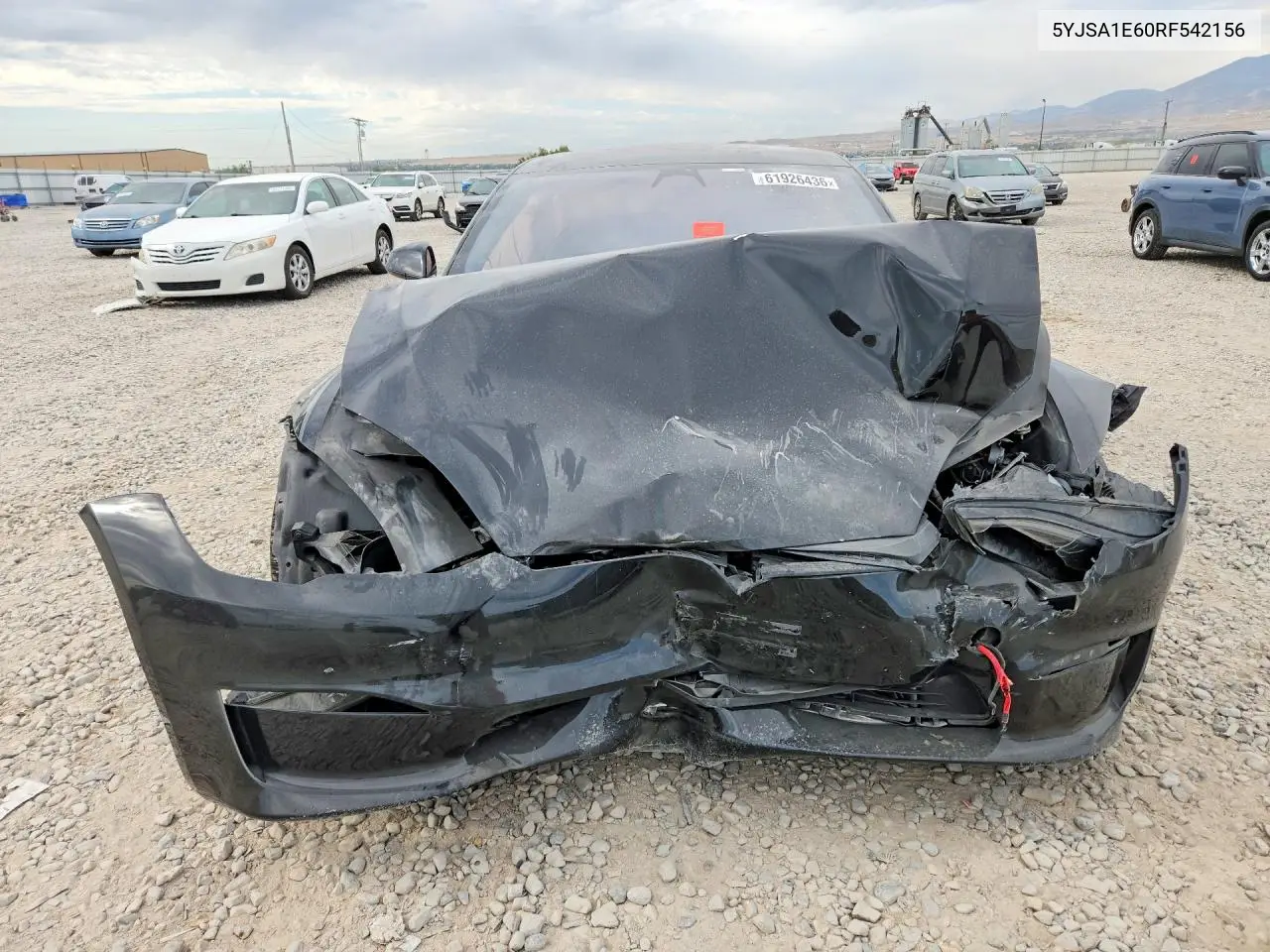 2024 Tesla Model S VIN: 5YJSA1E60RF542156 Lot: 61926436