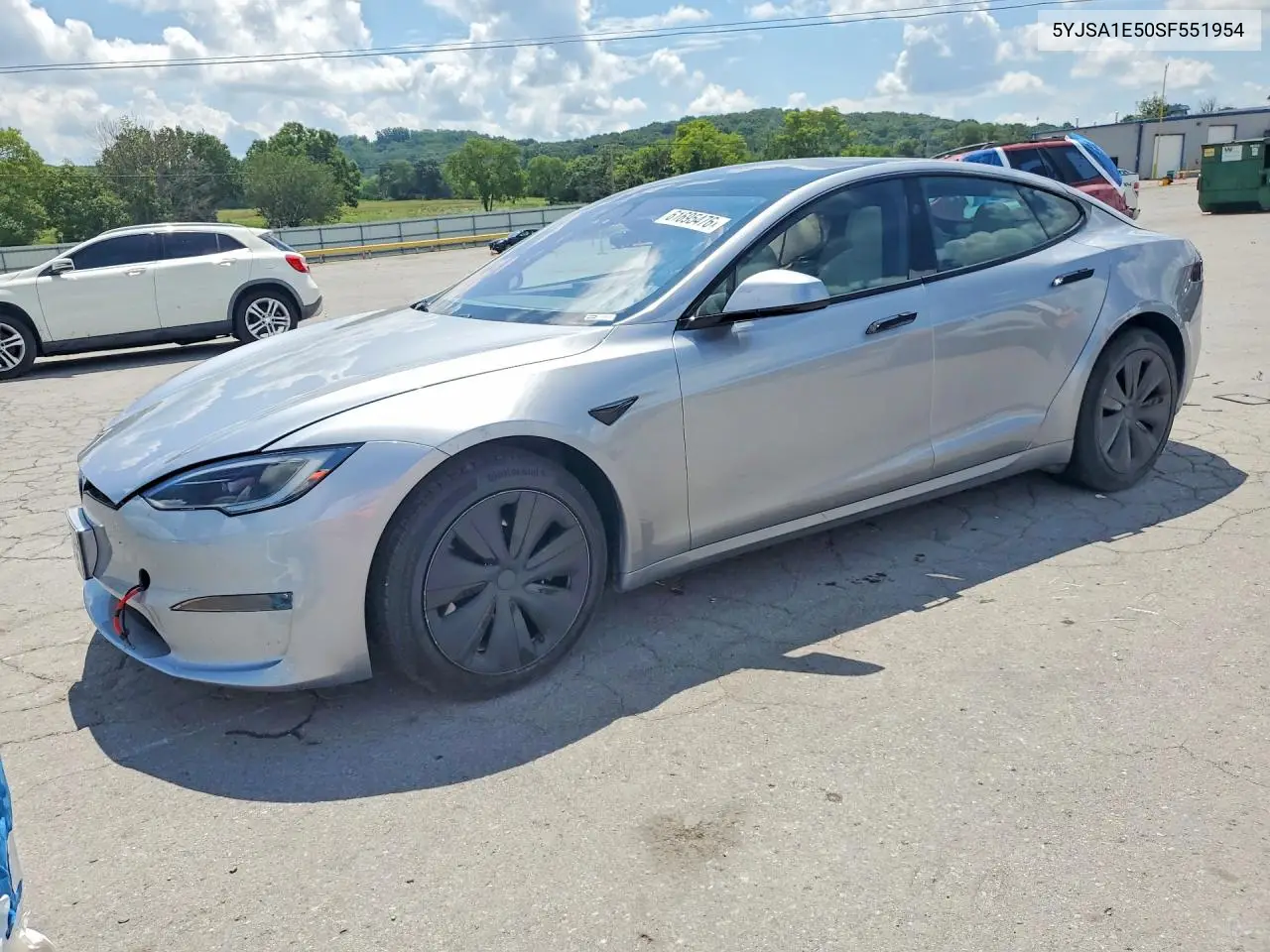 2025 Tesla Model S VIN: 5YJSA1E50SF551954 Lot: 61695476