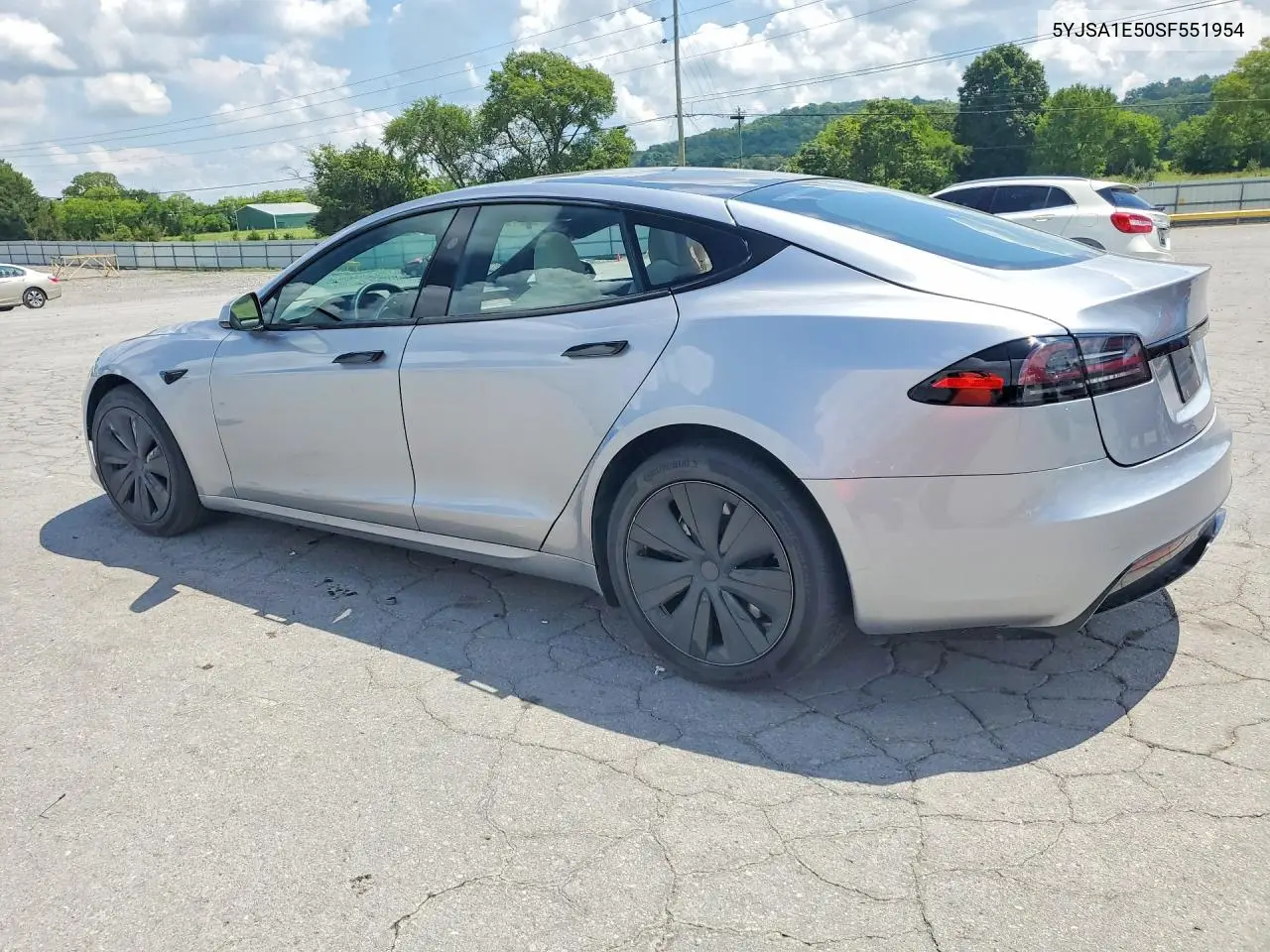 2025 Tesla Model S VIN: 5YJSA1E50SF551954 Lot: 61695476